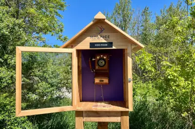 New Wind Phone in Stayner Helps Connect with Departed Loved Ones