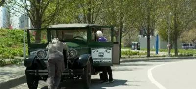 Oklahoma Couple Drives Historic Route 66 in 1926 Hupmobile on 100th Anniversary