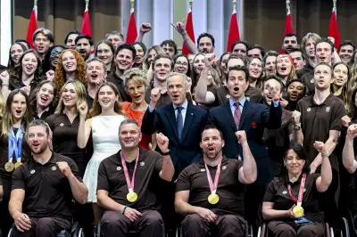 Olympians, Paralympians Honoured on Parliament Hill in Ottawa Ceremony
