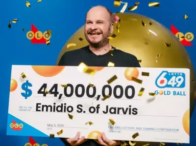 Ontario Man Wins $44M Lotto 6/49 Jackpot, Plans World Travel with Wife