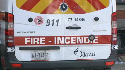 Ottawa Firefighters Battle House Fire Near Kars