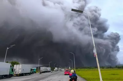 Over 300 Families Flee as Mayon Volcano Ashfall Hits Philippines