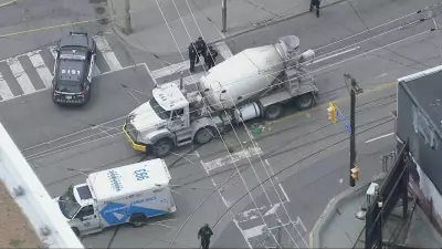 Pedestrian Seriously Injured in Truck Collision in Cabbagetown