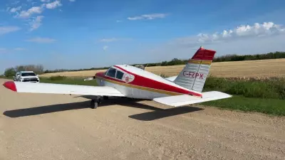 Plane Makes Emergency Landing Near Saskatoon After Running Out of Fuel