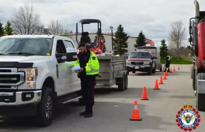 Police Blitz in Bradford: 46 Tickets, 8 Vehicles Removed in One Day