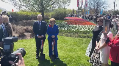 Princess Margriet Opens 74th Canadian Tulip Festival in Ottawa