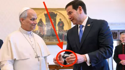 Rubio's Crystal Football Gift to Pope Sparks Online Mockery