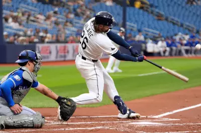 Ryan Vilade's 3-Run Homer Powers Rays to 5-1 Win Over Blue Jays