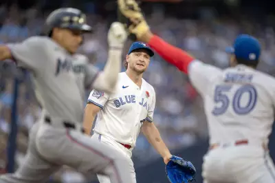Sanoja, Stowers each have 2 doubles, 2 RBIs as Marlins beat Blue Jays 8-2