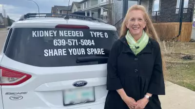 Saskatchewan Woman Uses Billboard Ads to Find Kidney Donor