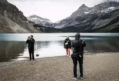 Search for American Tourist's Body in Banff National Park Waterfall Continues: RCMP
