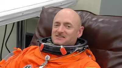 Sen. Mark Kelly's Spacesuit Has a Surprising Accessory: A Banana