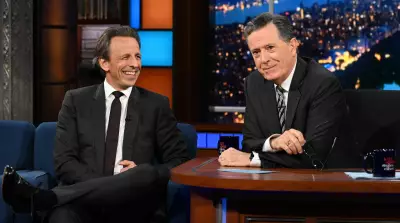 Seth Meyers Heartbroken Over Stephen Colbert's Late Show Exit