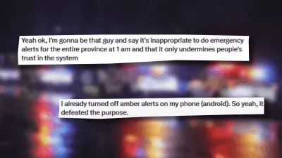 Some B.C. residents want Amber Alert system changed after notification backlash