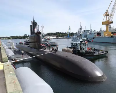 South Korean submarine arrives in B.C. as Hanwha boosts sales pitch