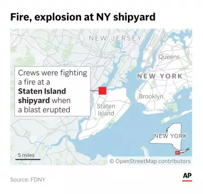Staten Island Shipyard Blast Injures 30, Three Seriously