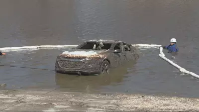 Stolen Car from 2024 Pulled from Manitoba River by Environmental Group