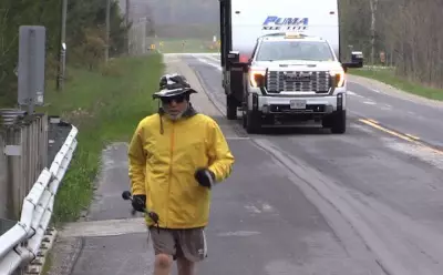 Stratford Man's 251-km 'Epic Run for Cancer' Nears Halfway Point