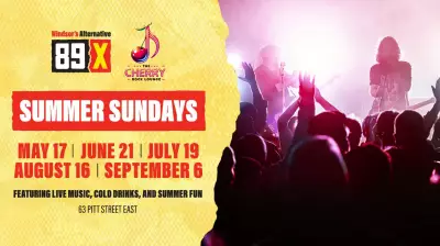 Summer Sundays Event with Cherry Rock Lounge and 89X