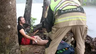 Texas teen survives lightning strike while fishing, calls himself 'unluckiest lucky man'