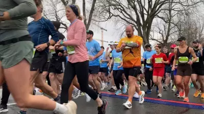Thousands Run in Blue Nose Marathon Through Halifax Streets
