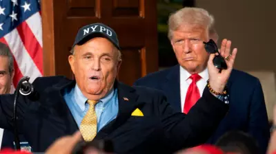 Trump Blames 'Radical Left Lunatics' for Giuliani's Hospitalization