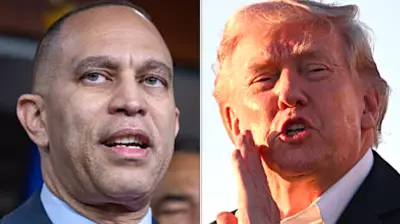 Trump Calls for Impeachment of Jeffries, Unaware of Constitutional Rules