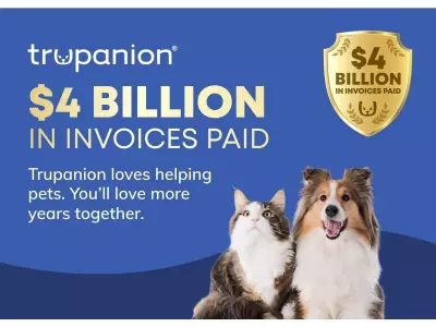 Trupanion Surpasses $4 Billion in Paid Claims, Aiding Over 3.9 Million Pets