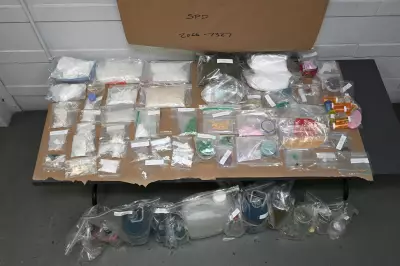 Two Arrested in Saanich Drug Probe Seizing Fentanyl, Meth, GHB and Stolen Goods