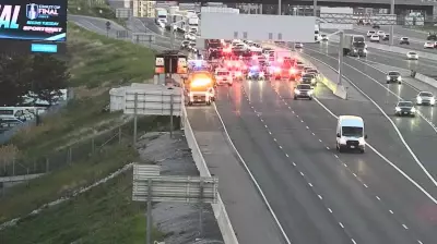 Two Injured in Multi-Vehicle Collision on Highway 401 in Mississauga