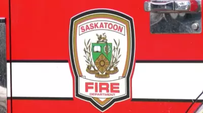 Two Rescued from Roof After Townhouse Fire in Saskatoon