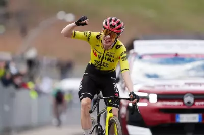 Vingegaard conquers Blockhaus mountain for first Giro d'Italia stage win