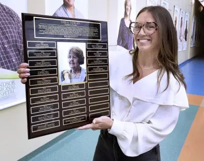 Windsor nurse honored with Lois Fairley Nursing Award for exceptional patient care