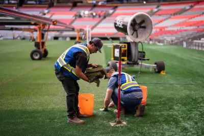 Yes, That's Real Grass Inside BC Place: FIFA Turf Source Revealed