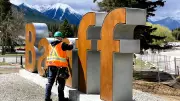 Banff Entrance Sign to Be Stored for Month-Long Preservation
