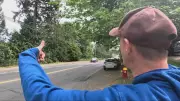 B.C. Man Offers Thumbs Up to Passing Cars After Overcoming Adversity