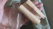 B.C. Woman Finds Mysterious Message in a Bottle Buried in Garden