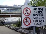 Bow River Flood Watch: Caution Urged in Banff, Canmore Area