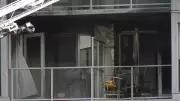 Calgary Firefighters Respond to Downtown Apartment Balcony Blaze