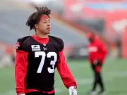 Calgary Stampeders Camp Day 12: Defensive Line Shines with Rookie Hills' Sack Dance