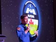 Canadian Astronaut Joshua Kutryk Touches Down in Calgary for Crew-13 Mission