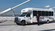 CareLink driver gets ‘once-in-a-lifetime’ ride on Gordie Howe Bridge