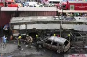 Cargo Train Hits Bus at Bangkok Crossing, Killing at Least 8