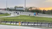 Collision Closes Eastbound Lanes of Highway 7/8 in Kitchener