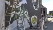 Demolition Creates Sightline for New Mural in Old East Village