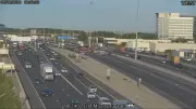 EB Hwy. 401 Express Lanes Reopen in Mississauga After Multi-Vehicle Crash