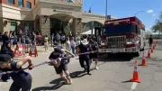 Edmonton Firetruck Pull Raises $15K and Counting for First Responders