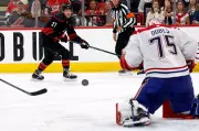 Ehlers scores OT winner as Hurricanes even series with Canadiens