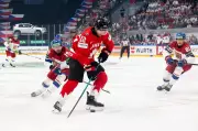 Evan Bouchard out of world hockey championship quarterfinal