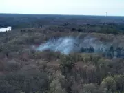 Fast-Moving Wildfire Erupts on Bala Park Island in Muskoka, Ontario